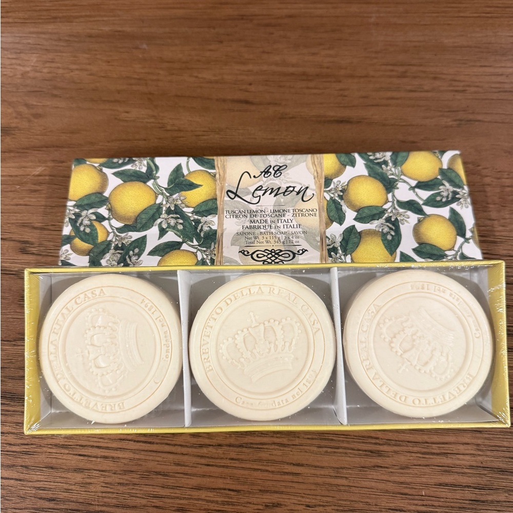 Lemon Scented Tuscan 🍋 Hand Soap Made Italy with Gift Box Sealed - Picture 4 of 5